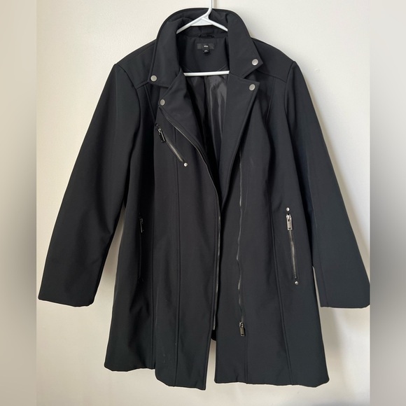 Ellos Black Soft Shell Coat - Picture 3 of 4